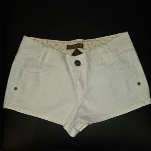 Women's White Jean Shorts